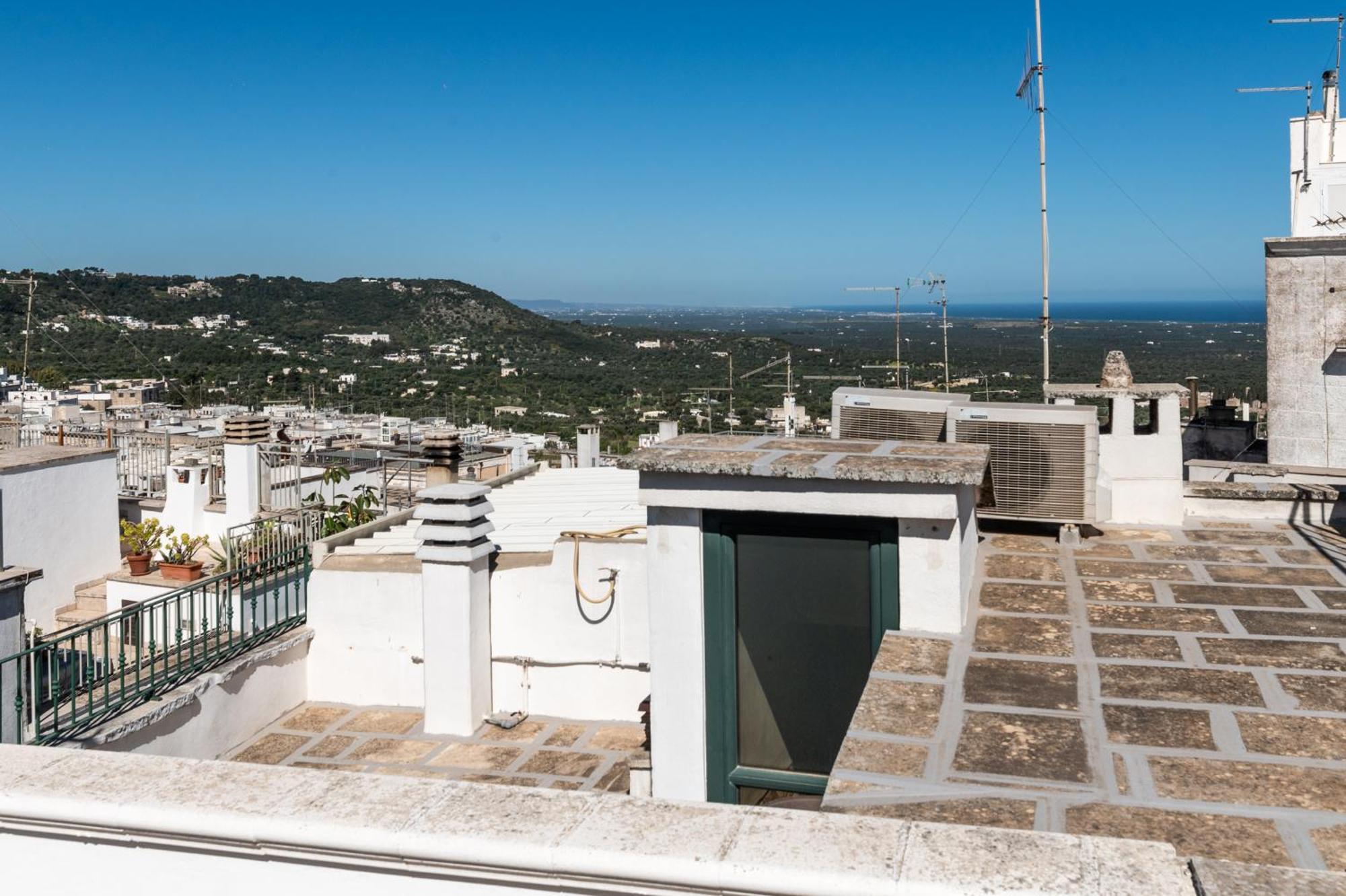 Casa Ficus Ostuni Con Terrazza Vista Mare Lejlighed Eksteriør billede